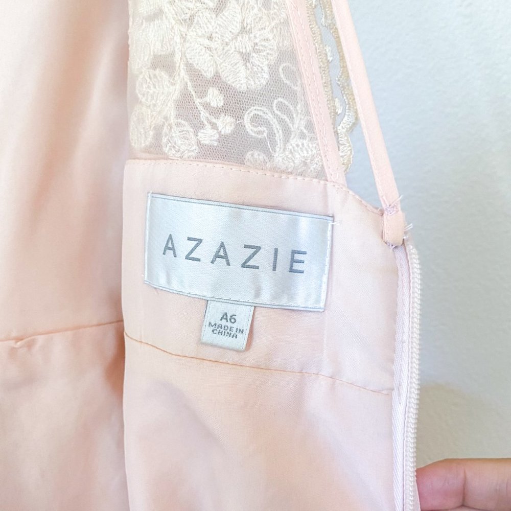 Azazie BLAKE Pearl Pink A6 - Picture 5 of 7